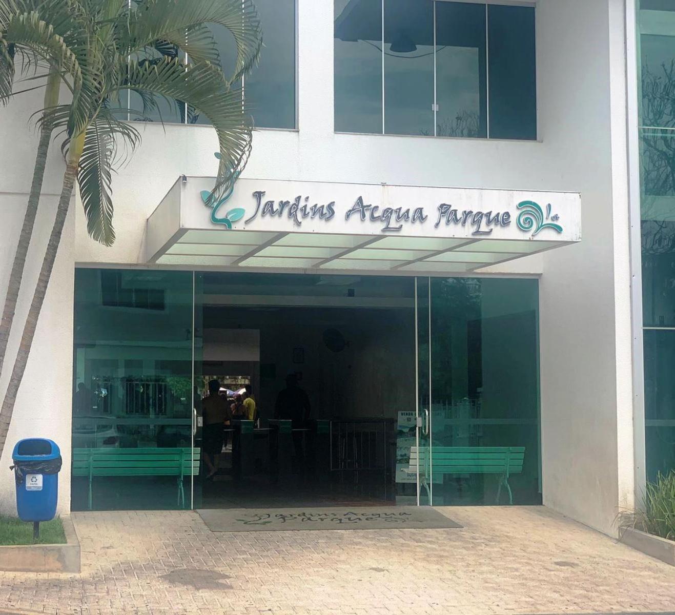 Lacqua diroma com fogão, geladeira, micro-ondas, Park aquático 24h, acomoda até 5 pessoas Caldas Novas Exterior foto