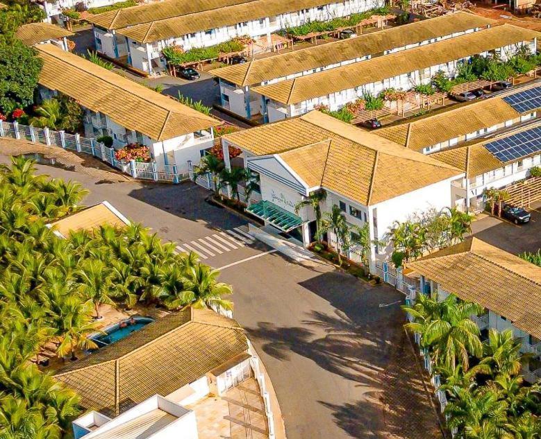 Lacqua diroma com fogão, geladeira, micro-ondas, Park aquático 24h, acomoda até 5 pessoas Caldas Novas Exterior foto